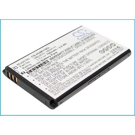 Bsc Preferred At&T GoPhone U2800A U2800A 700mAh Mobile Phone Replacement Battery CS-HUM318SL.1